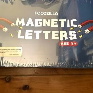 Foozilla Magnetic Letters Set